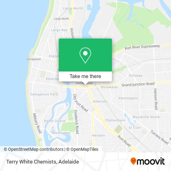 Terry White Chemists map