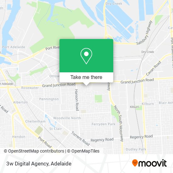 3w Digital Agency map