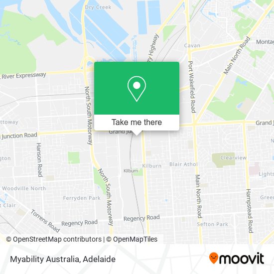 Myability Australia map