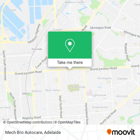 Mech Bro Autocare map