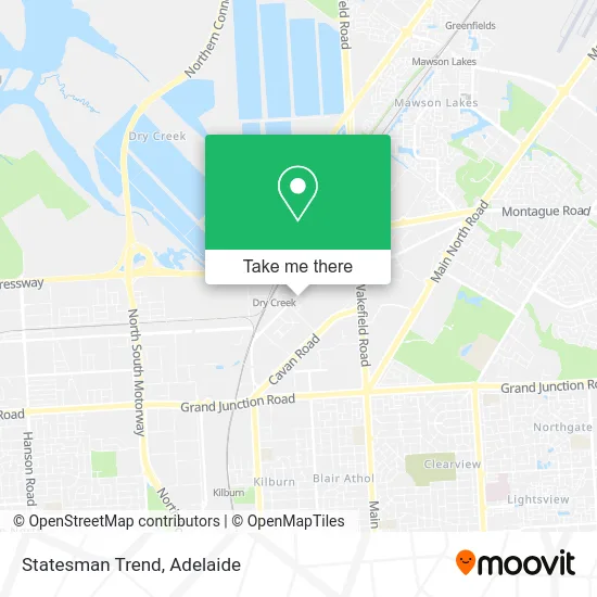 Mapa Statesman Trend