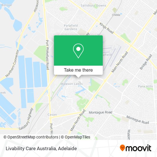 Livability Care Australia map