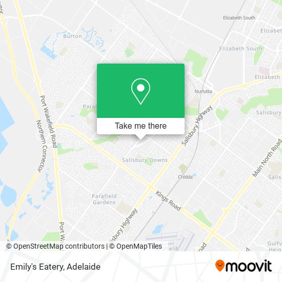 Mapa Emily's Eatery