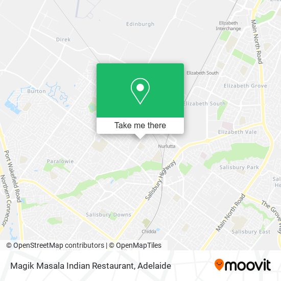 Mapa Magik Masala Indian Restaurant