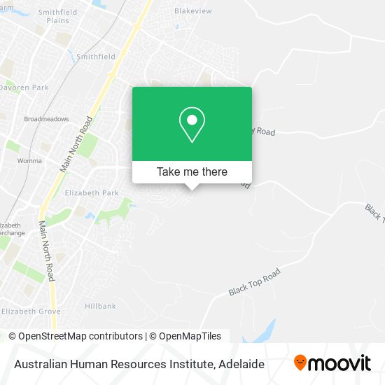 Australian Human Resources Institute map