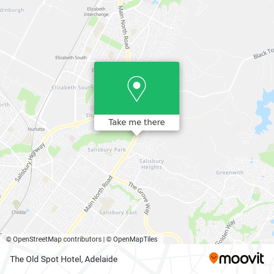 The Old Spot Hotel map