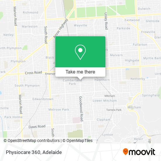 Physiocare 360 map