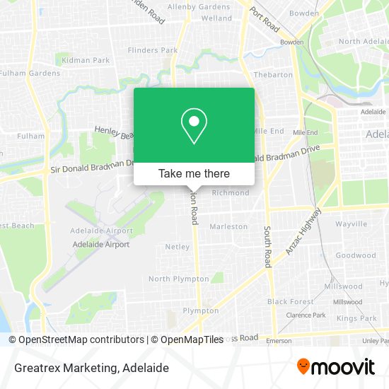 Greatrex Marketing map