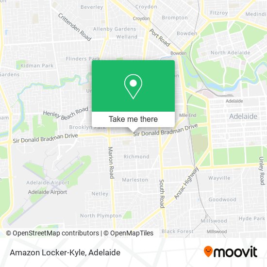 Amazon Locker-Kyle map