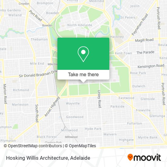 Hosking Willis Architecture map