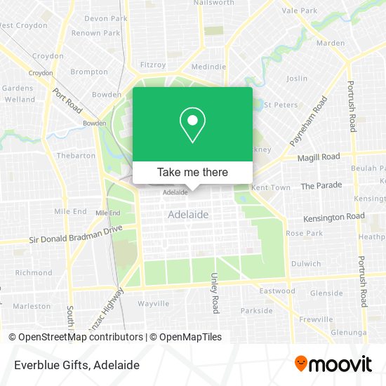 Everblue Gifts map