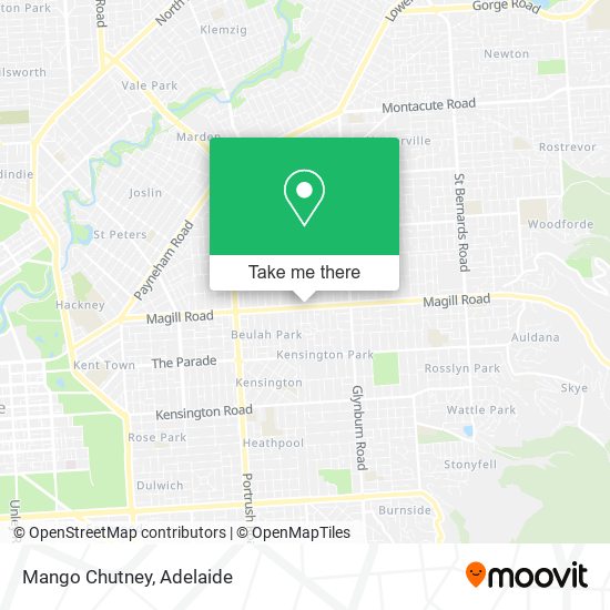 Mango Chutney map