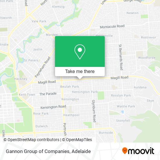 Gannon Group of Companies map
