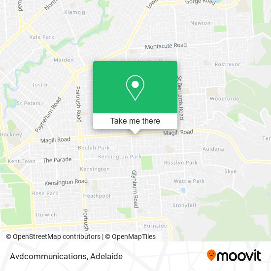 Avdcommunications map