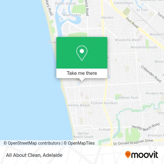 Mapa All About Clean