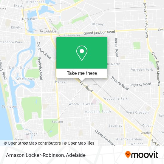 Mapa Amazon Locker-Robinson