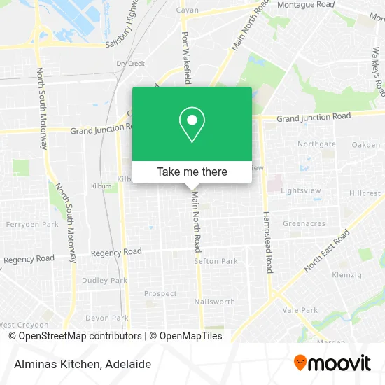 Mapa Alminas Kitchen