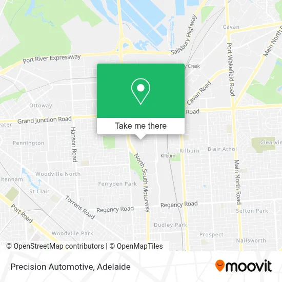 Mapa Precision Automotive