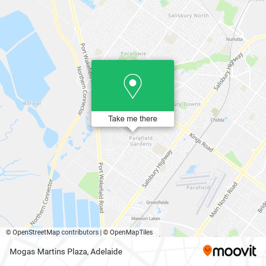 Mogas Martins Plaza map