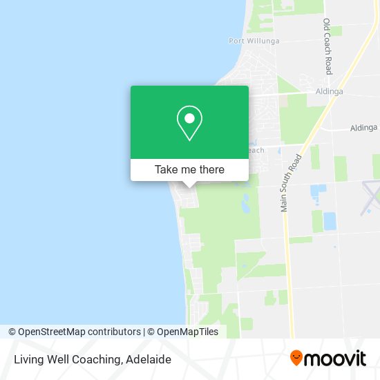 Living Well Coaching map