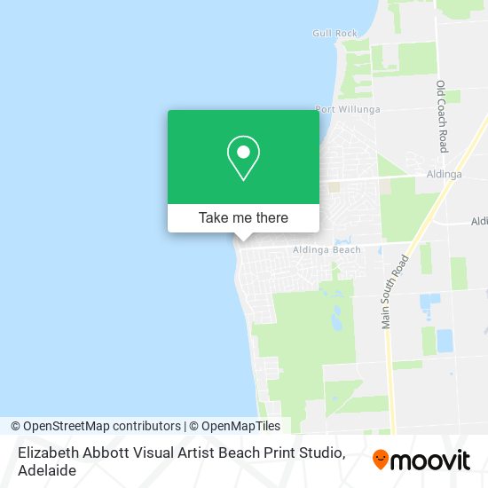 Elizabeth Abbott Visual Artist Beach Print Studio map