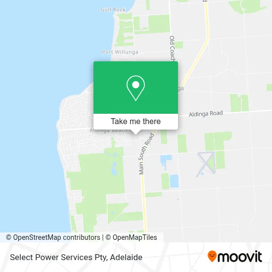 Mapa Select Power Services Pty