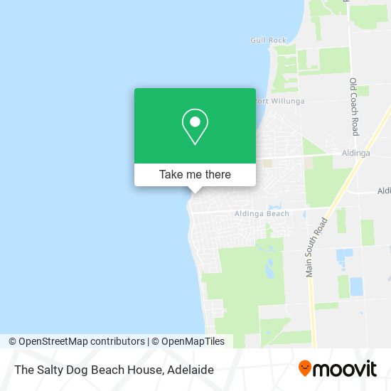 Mapa The Salty Dog Beach House