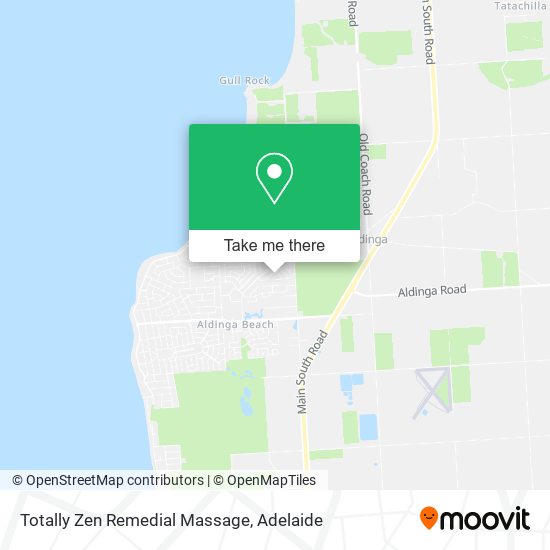 Totally Zen Remedial Massage map