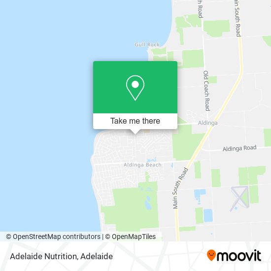 Mapa Adelaide Nutrition