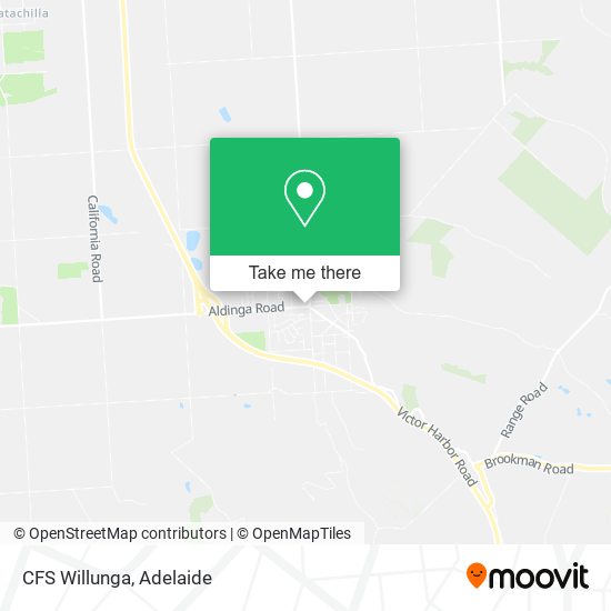 Mapa CFS Willunga