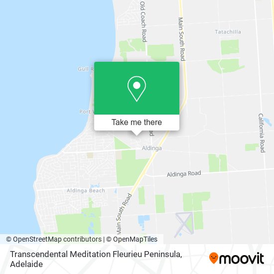 Transcendental Meditation Fleurieu Peninsula map