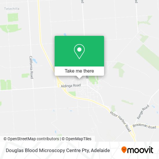 Mapa Douglas Blood Microscopy Centre Pty