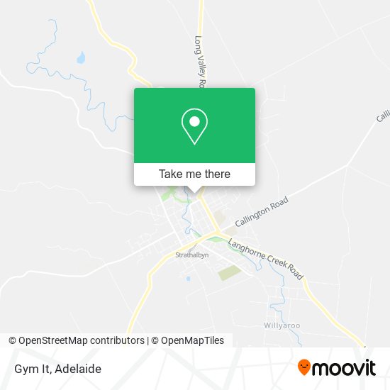 Gym It map