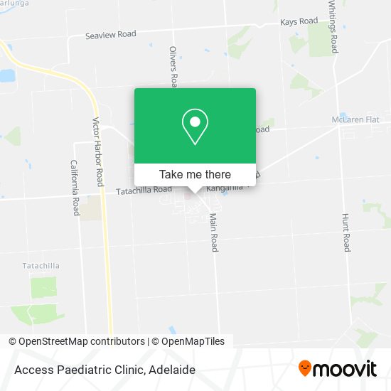 Access Paediatric Clinic map