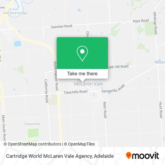 Cartridge World McLaren Vale Agency map