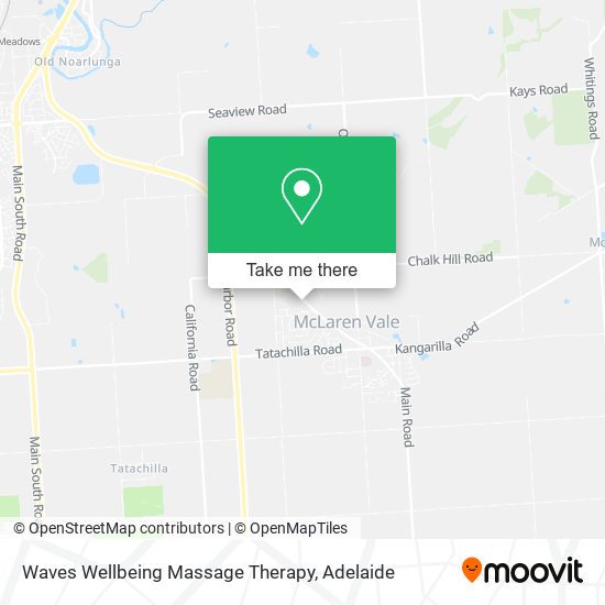 Waves Wellbeing Massage Therapy map