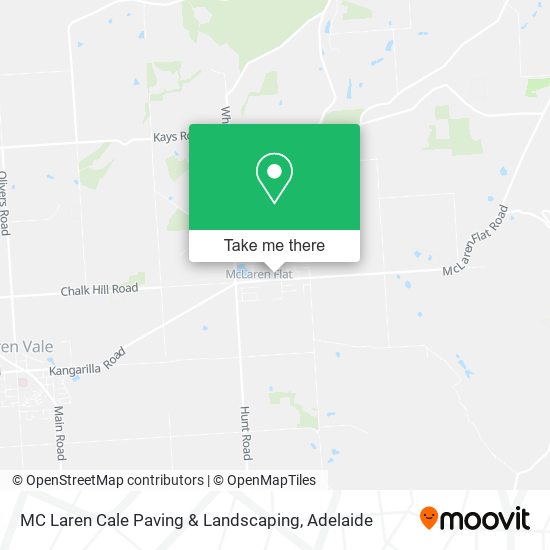 MC Laren Cale Paving & Landscaping map