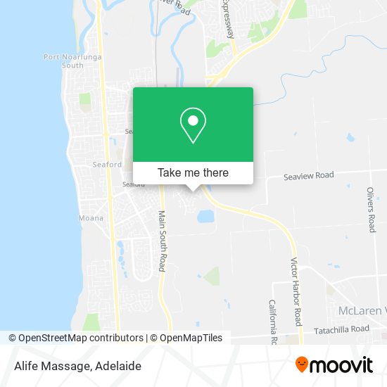 Alife Massage map