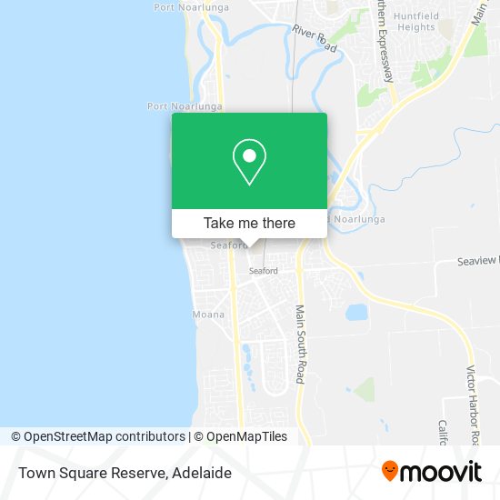 Town Square Reserve map