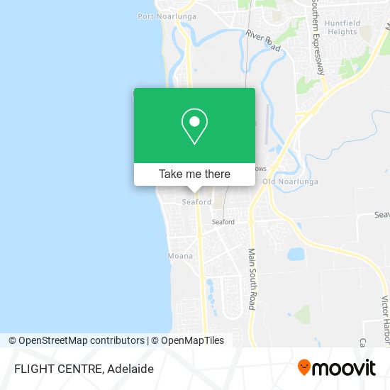 FLIGHT CENTRE map