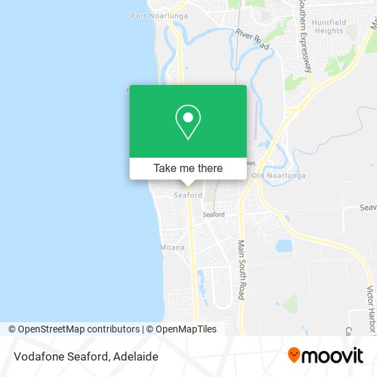 Vodafone Seaford map