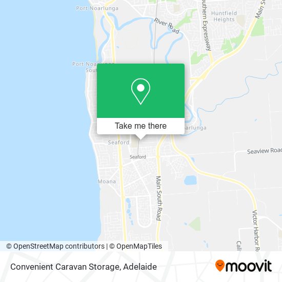 Convenient Caravan Storage map