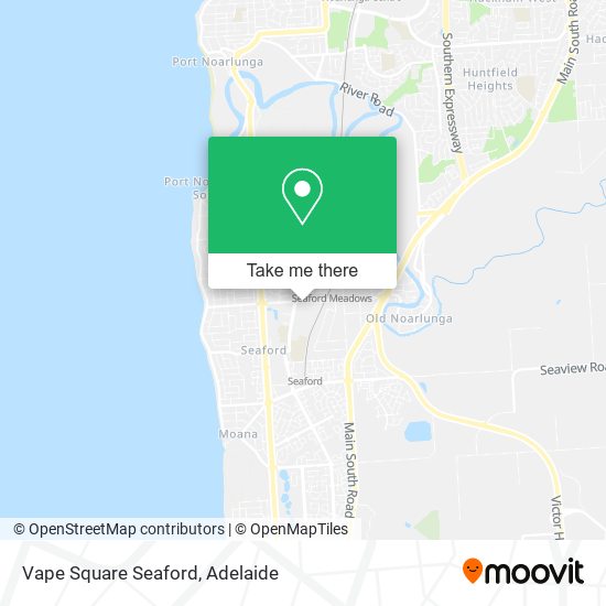 Mapa Vape Square Seaford