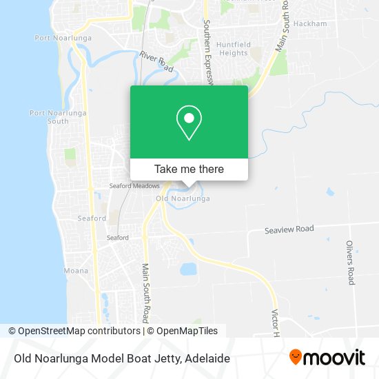 Old Noarlunga Model Boat Jetty map