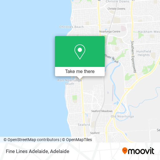 Fine Lines Adelaide map