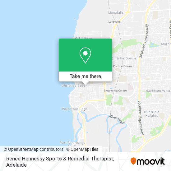 Renee Hennessy Sports & Remedial Therapist map