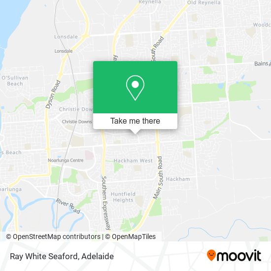 Ray White Seaford map