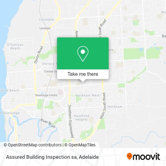 Assured Building Inspection sa map