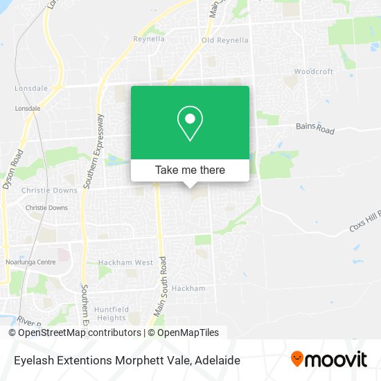 Mapa Eyelash Extentions Morphett Vale