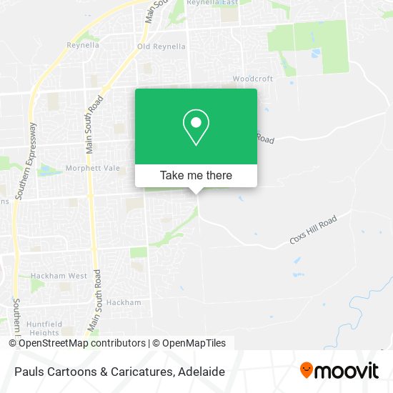 Pauls Cartoons & Caricatures map